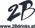 2b drinks logo black